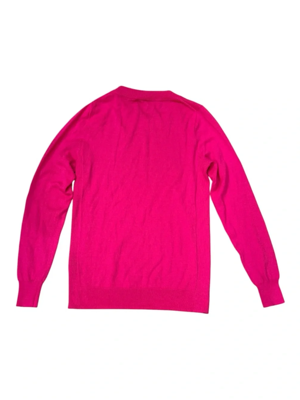 J. Crew Women's Crewneck Sweater in Bright Pink